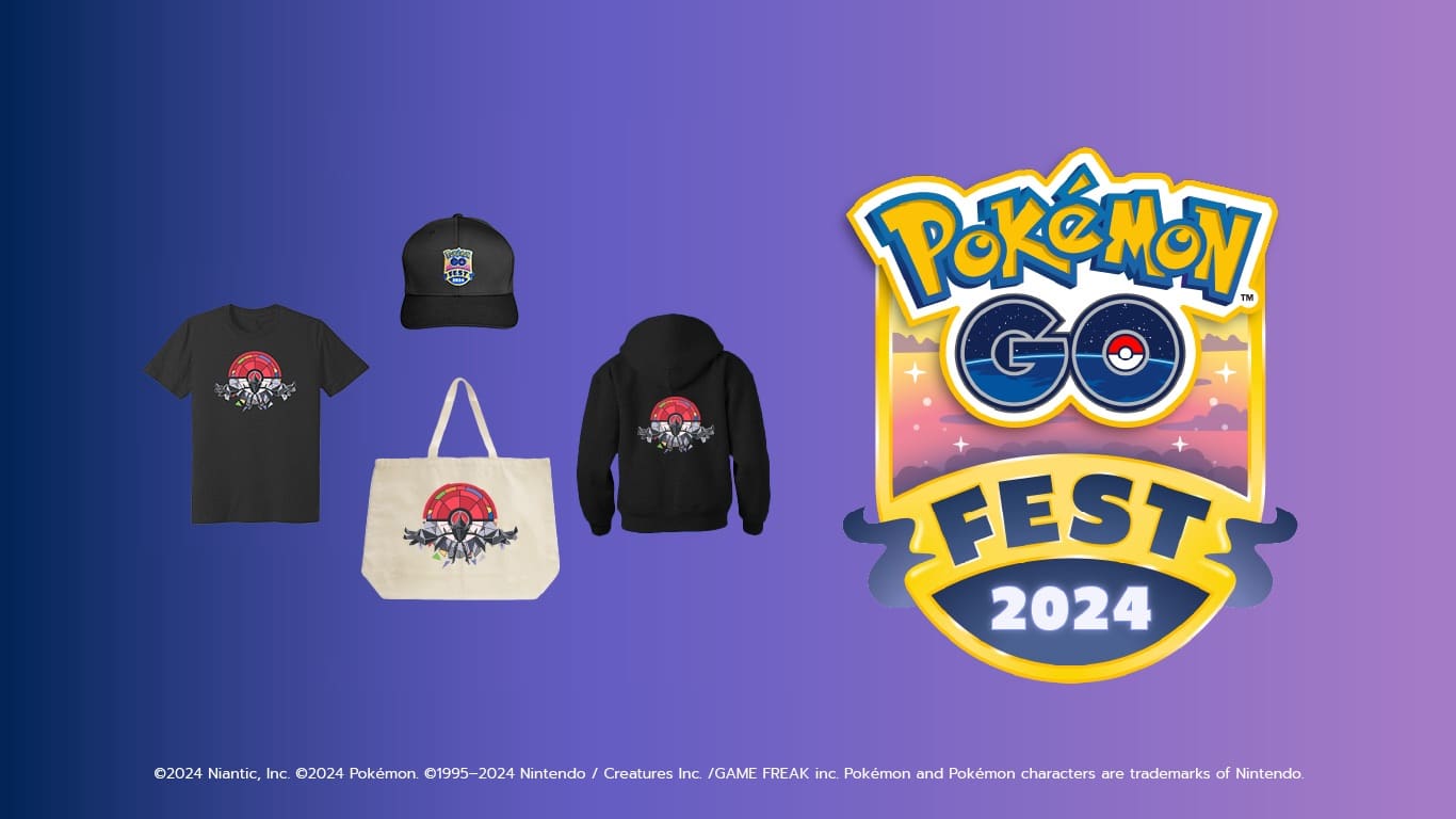 Pokémon GO Fest 2024 Merch