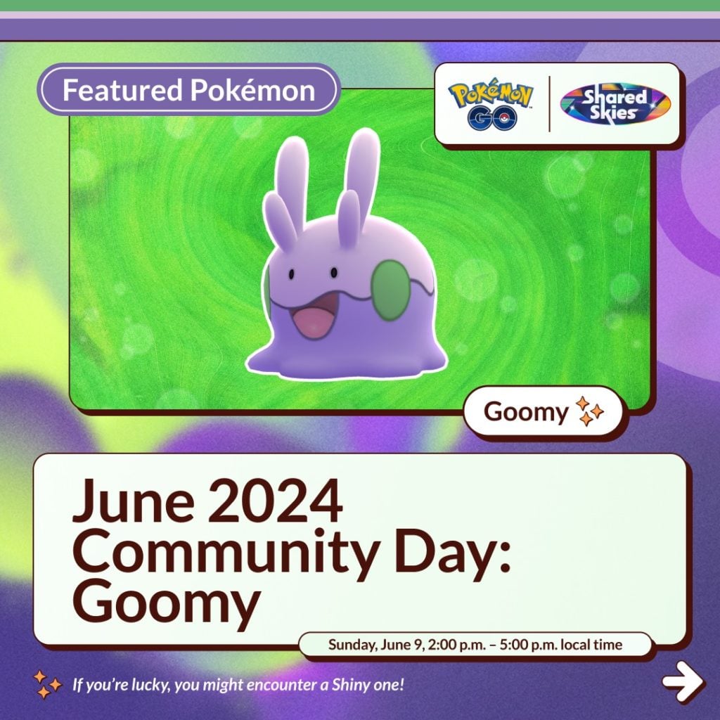goomy community day pokémon go