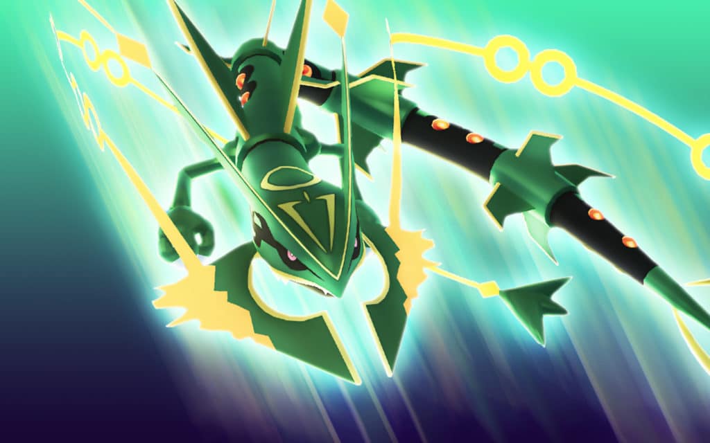 Mega Rayquaza in Pokémon GO