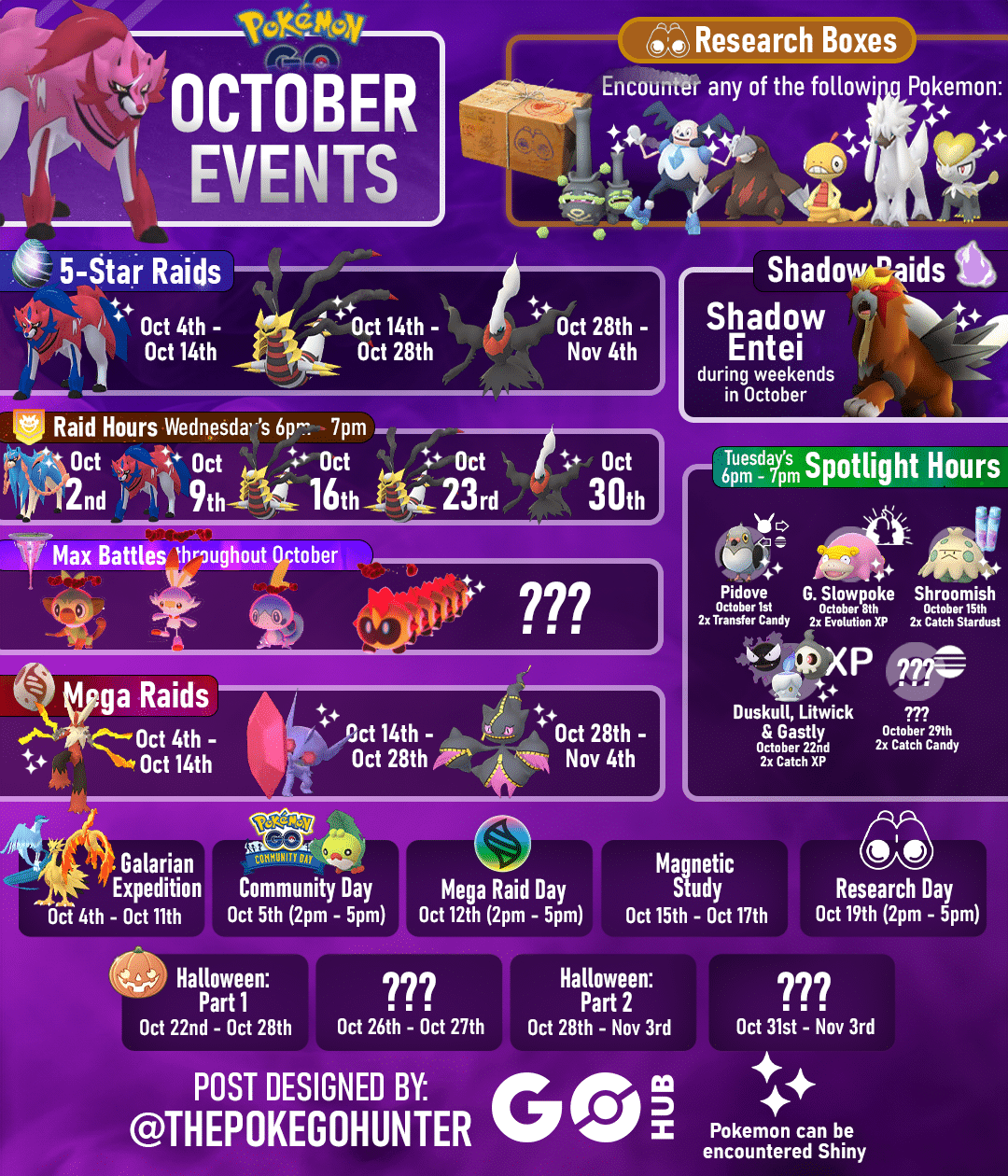 Pokémon GO October 2024 Events Guide Pokémon GO Hub