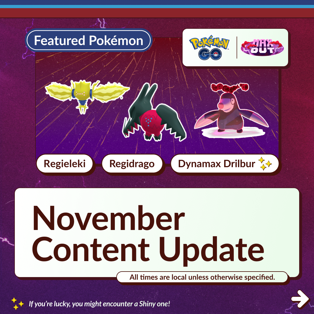 Pokémon GO November 2024 Event Guide Pokémon GO Hub