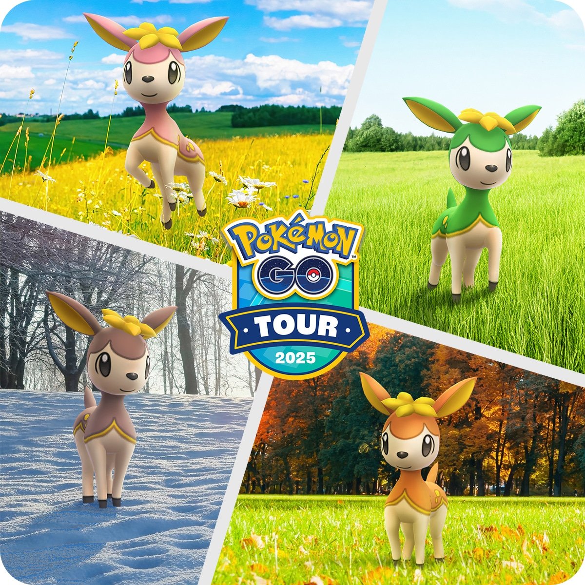 Pokémon GO Tour Cerf d'Unys