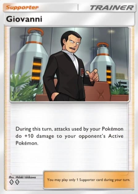 Giovanni in Pokémon TCG Pocket