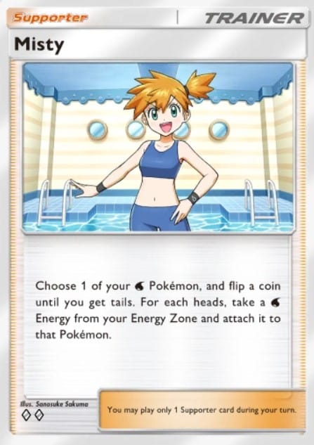 Misty in Pokémon TCG Pocket