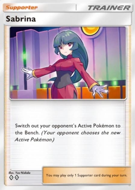 Sabrina in Pokémon TCG Pocket