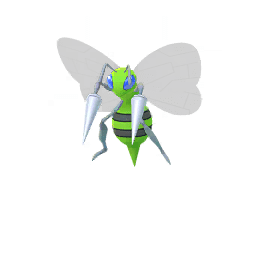 shiny beedrill sprite in pokemon go