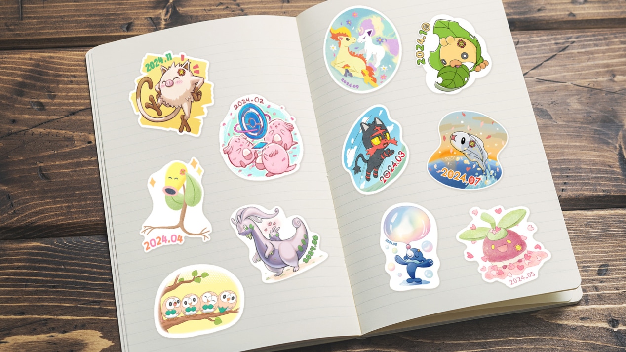 pokémon go december community day 2024 stickers