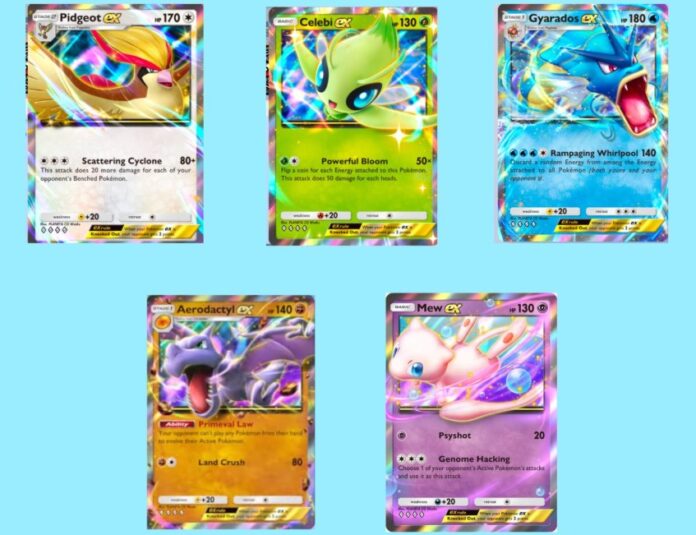 All New EX Cards in the Mythical Island Booster Pack Pokémon TCG Pocket Pokémon GO Hub