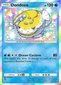 shiny dondozo card in pokemon tcg pocket