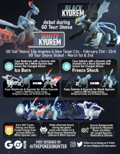 Black and White Kyurem Make Their Debut at GO Tour: Unova! | Pokémon GO Hub