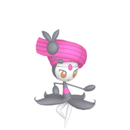 Shiny Meloetta Piroutte form sprite from Pokémon HOME