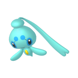 Pokémon HOME sprite of a shiny Phione.