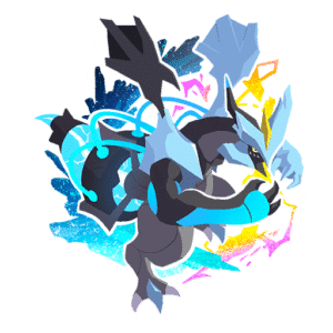 go tour unova sitcker kyurem black
