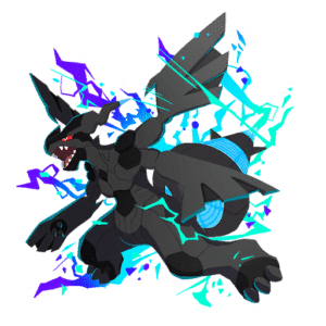 go tour unova sitcker zekrom