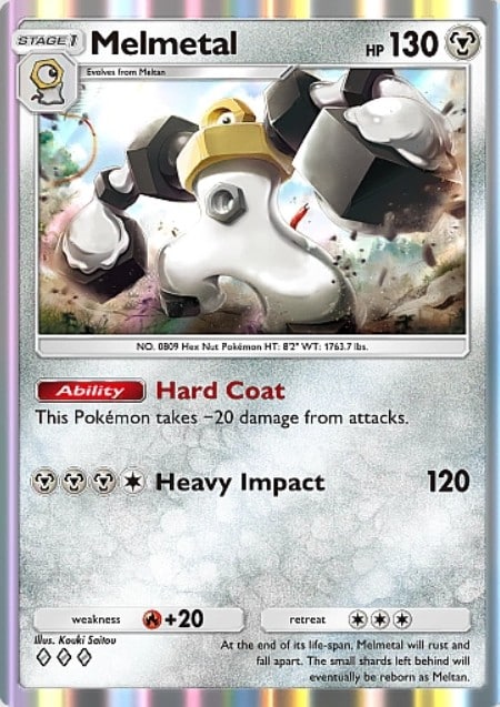 melmetal card from pokemon tcg pocket