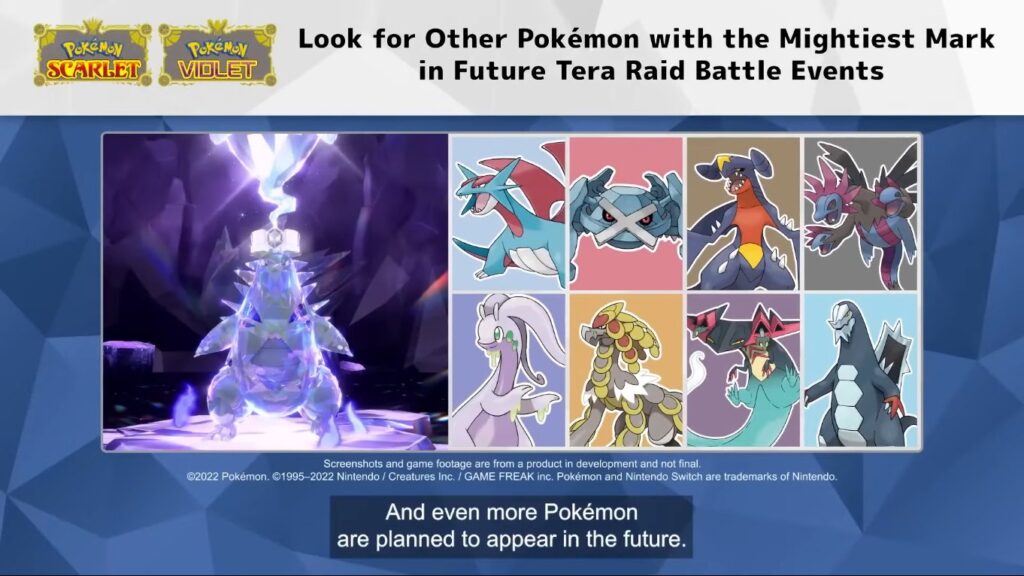 pokemon scarlet and violet pseudo legendary tera raids