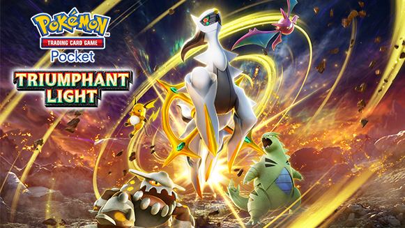 pokemon tcg pocket triumphant light set banner