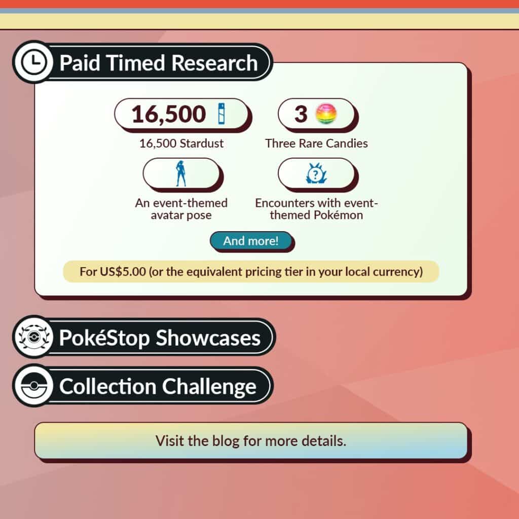 Scattered to the Winds Pokémon GO