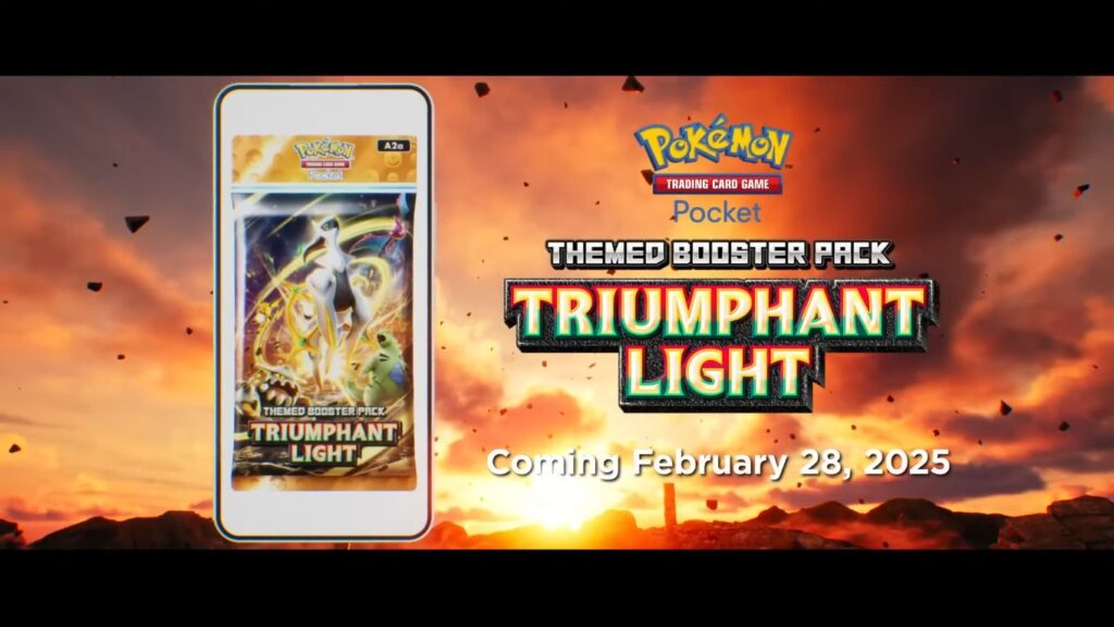 pokemon tcg pocket triumphant light expansion