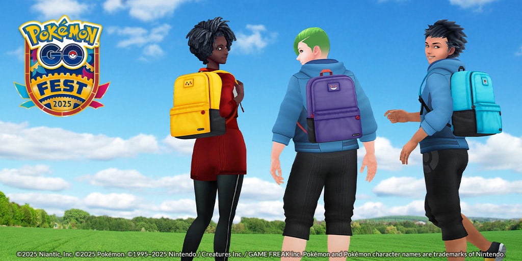 Pokémon GO Fest 2025 limited-edition backpack