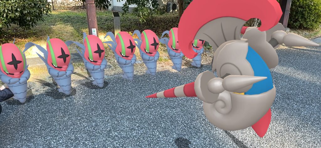An escavalier with an army of accelgor