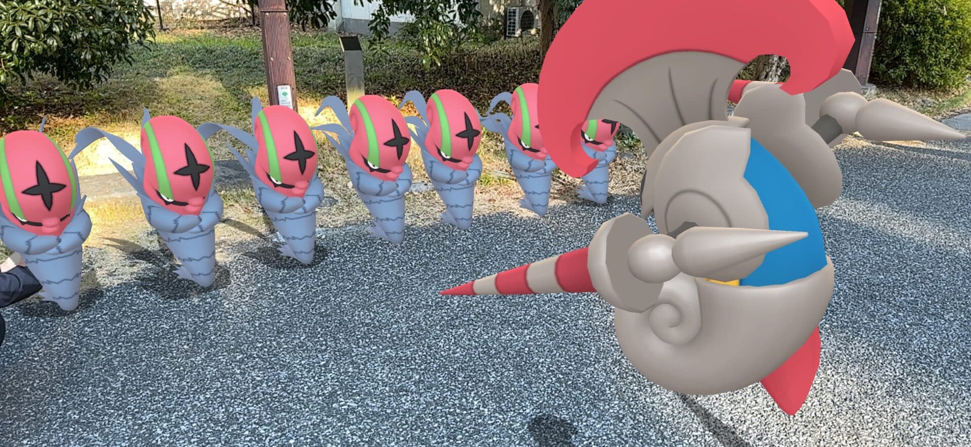 An escavalier with an army of accelgor