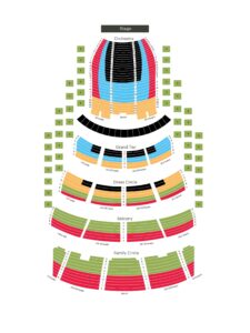 opera seating arrangement in a concert stadium