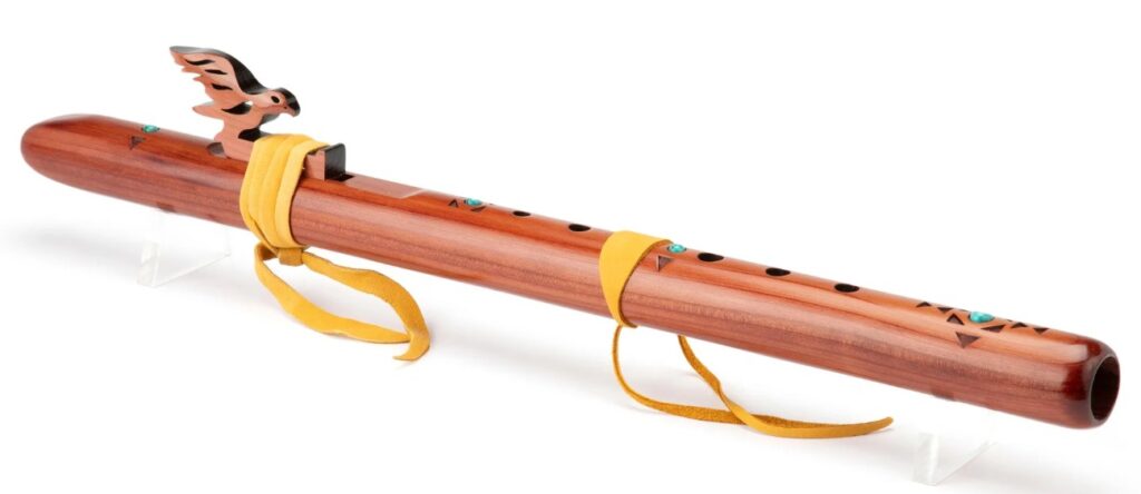 a native ameeican single barrel flute