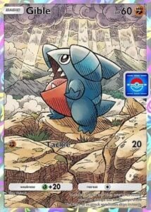 gible promo card from pokemon tcg pocket triumphant light drop event