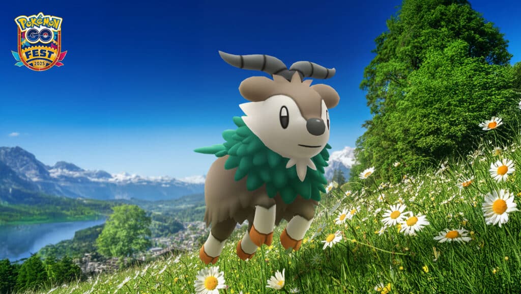 Pokémon GO Fest 2025 Skiddo Early Bird Bonus