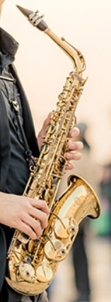 a saxophone