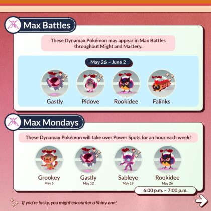 Pokémon GO May 2025 Events