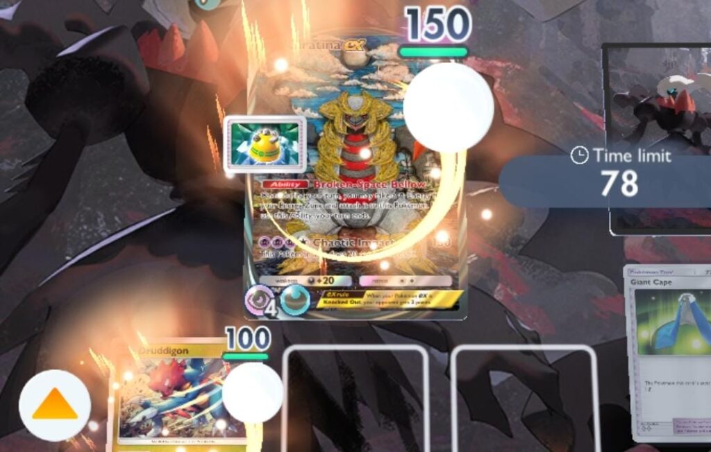 giratina ex with durddigon in pokemon tcg pocket