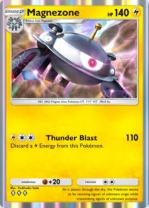 magnezone card from pokemon tcg pocket space-time smackdown set