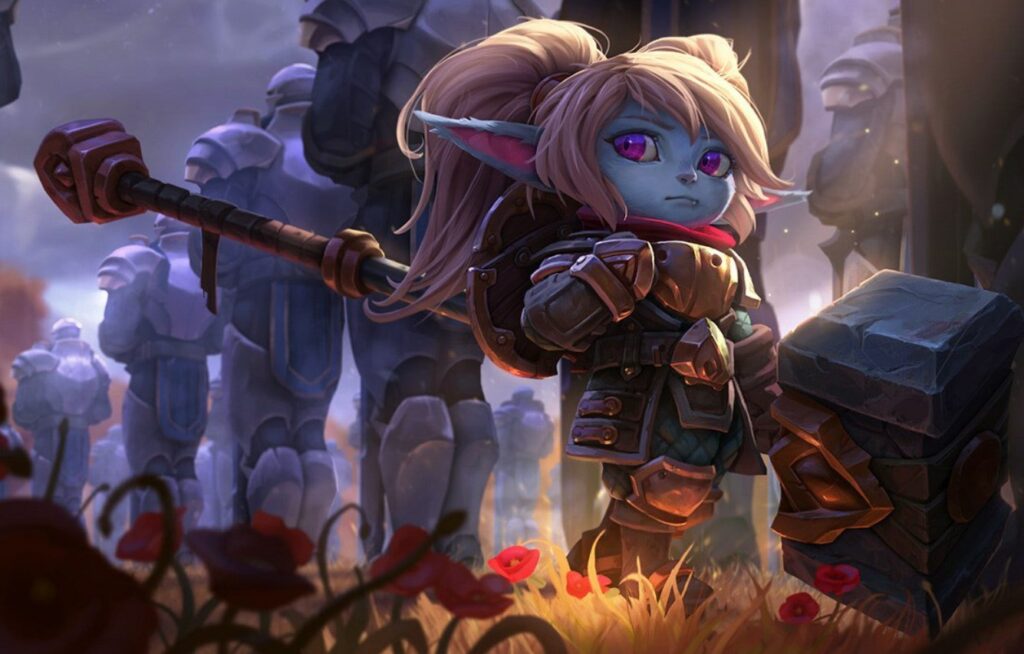 character poppy from league of legends