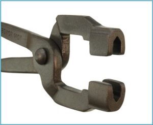 offeset box-jaw tongs