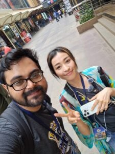 yuri kitayama with pokemon go hub member meteorash15