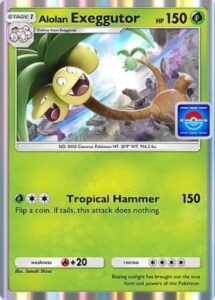 alolan exeggutor promo from pokemon tcg pocket