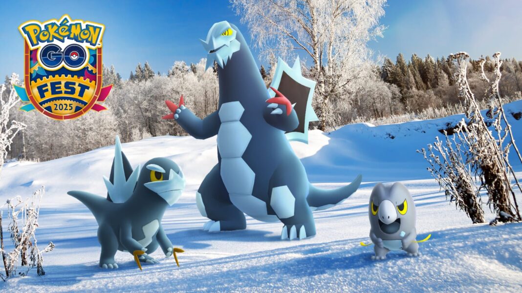 baxcalibur, arctibax and frigibax featured in pokemon go fest 2025 banner