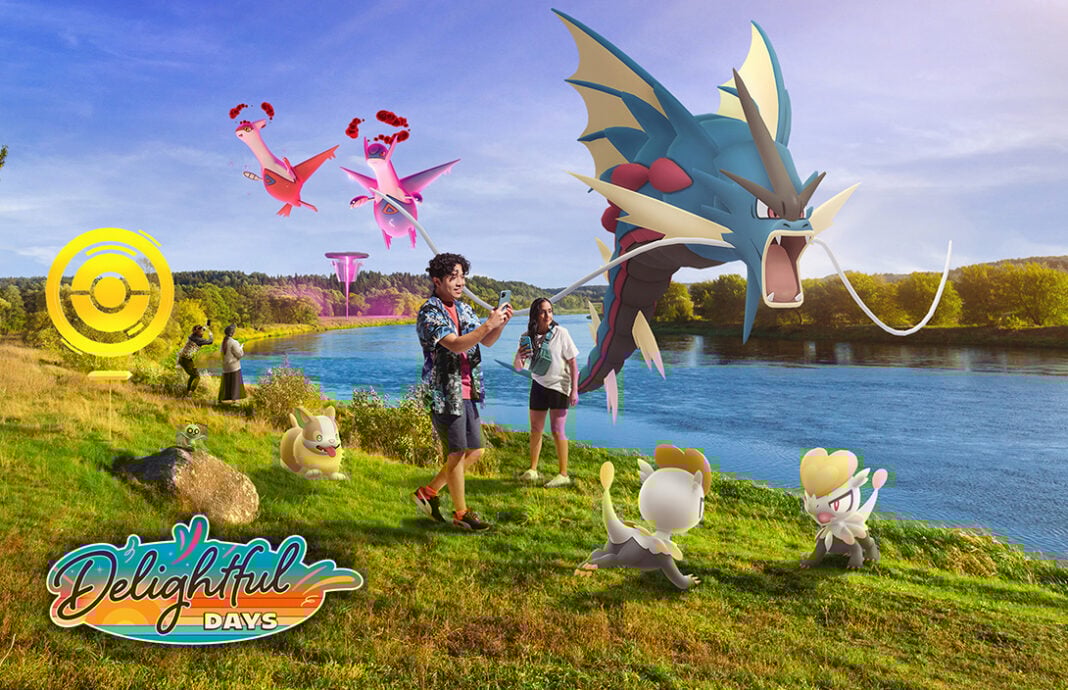 Pokémon GO Delightful Days season key artwork
