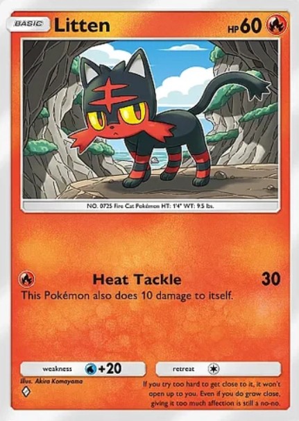 litten day card in pokemon tcg pocket celestial guardians set