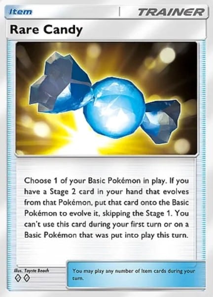 rare candy utem card in pokemon tcg pocket celestial guardians set