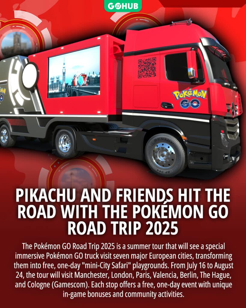 Pokémon GO Road Trip 2025