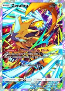 zeraora promo card from pokemon tcg pocket