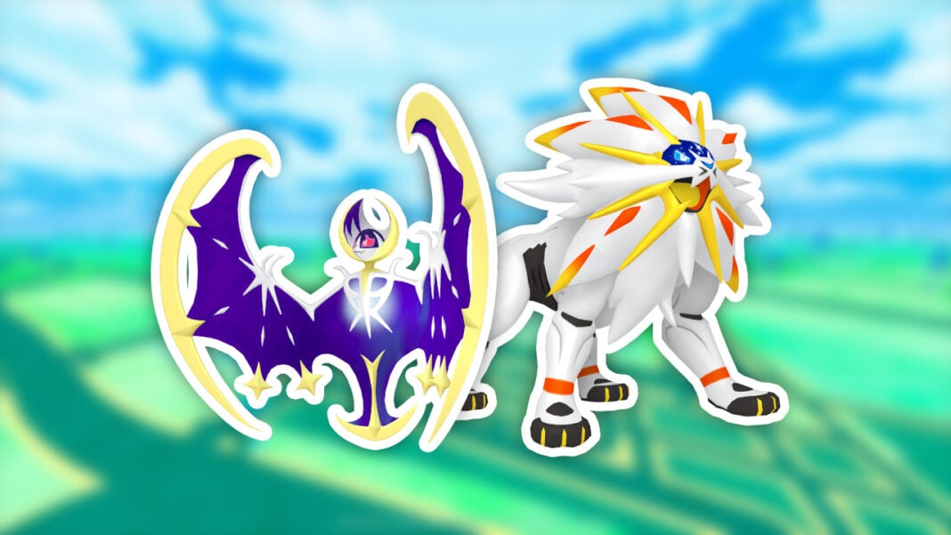 Pokémon GO Lunala and Solgaleo