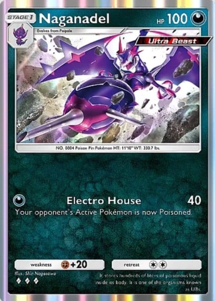 naganadel card from pokemon tcg pocket