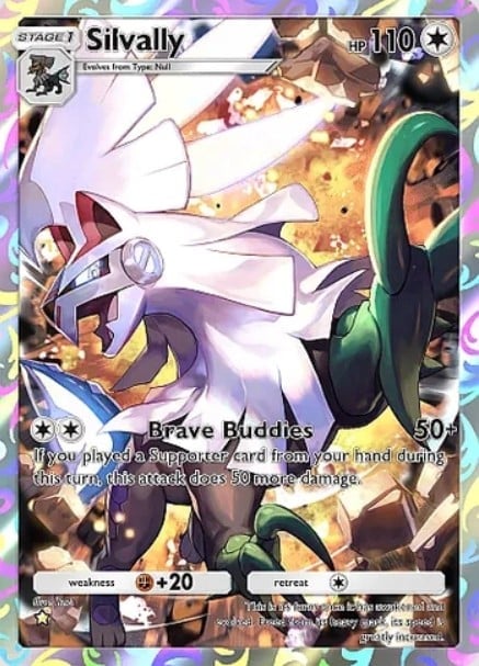 silvally card from pokemon tcg pocket