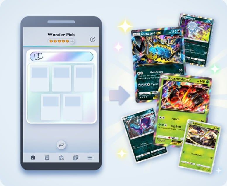 pokemon tcg pocket mass outbreak event wonder picks featuring ultra beasts