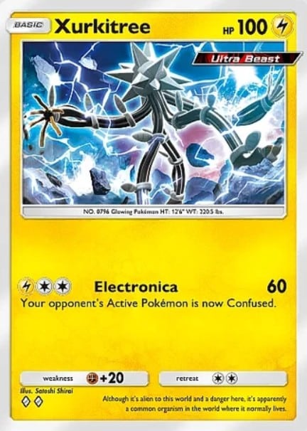 xurkitree card from pokemon tcg pocket