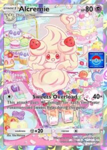 a;lcremie promo card from pokemon tcg pocket